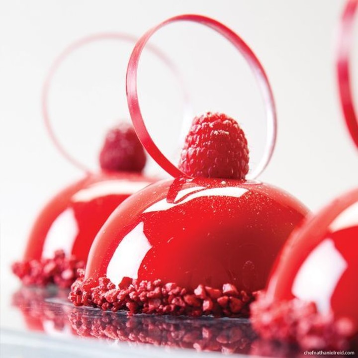 Molde de Silicón 6 cavidades media esfera para Chocobombas y Repostería