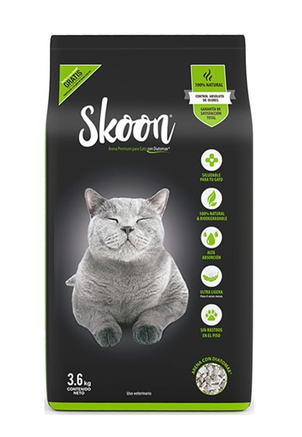 Arena Premium para Gato Skoon 3.6 Kg