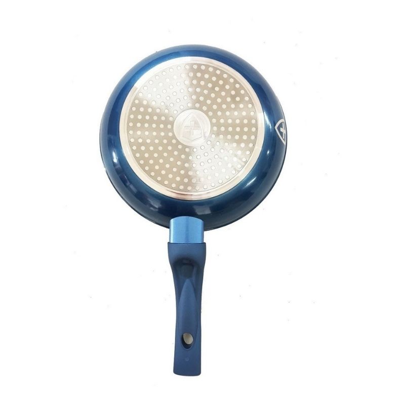 Sarten 28cm 3 Capas Con Antiadherente Ceramica Swiss Silver