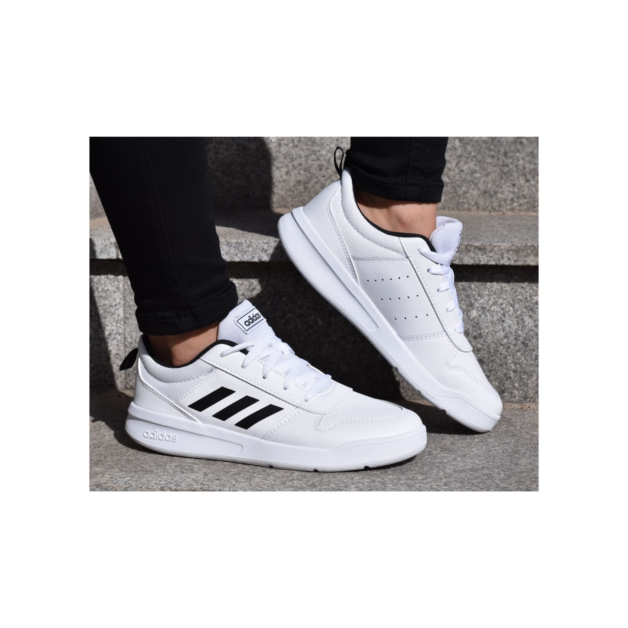 Tenis Adidas Tensaur K Deportivo Junior Unisex Originales EF1085