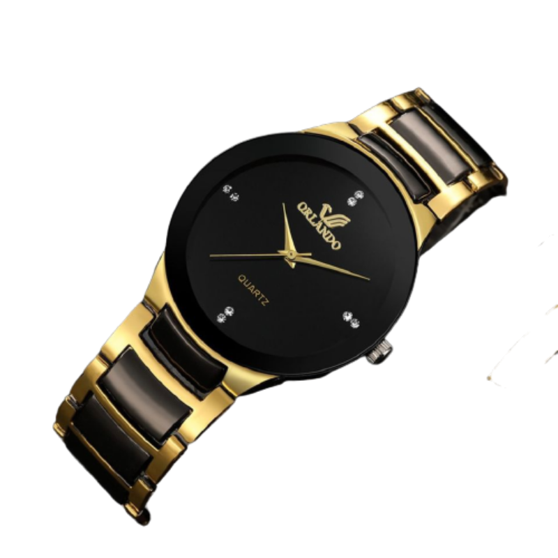 Reloj  Para Hombre Reloj Orlando Acero Inoxidable