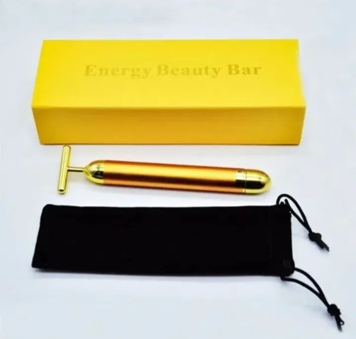 Masajeador Facial 24K Energy Beauty Bar Gold