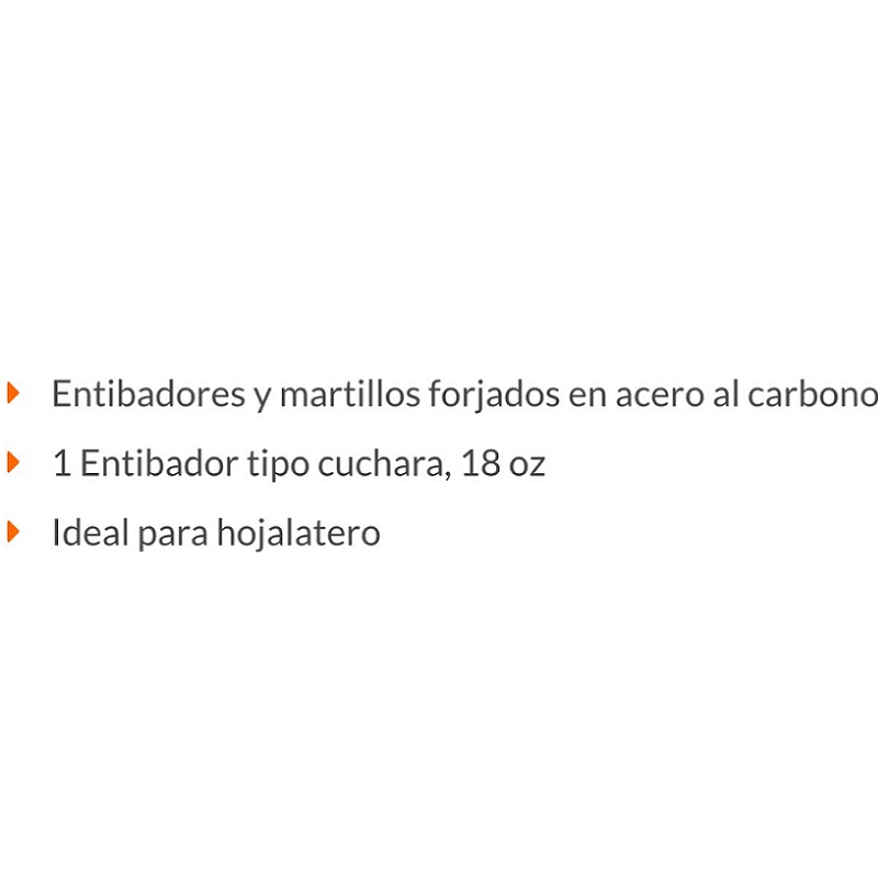 Juego de Martillos y Entibadores para Hojalatero auto ,7 piezas mango de 33 cm incluye estuche JM-HO TRUPER