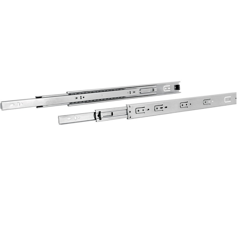 Par de Correderas Para Cajon de extensión total de 45mm x 45cm Para escritorios Muebles y Armarios Hermex COR-445 