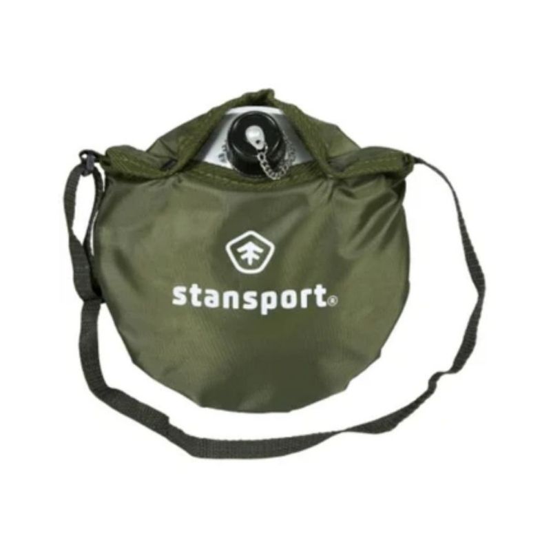 Cantimplora Viaje Aluminio 956ml Correa Funda Stansport 260