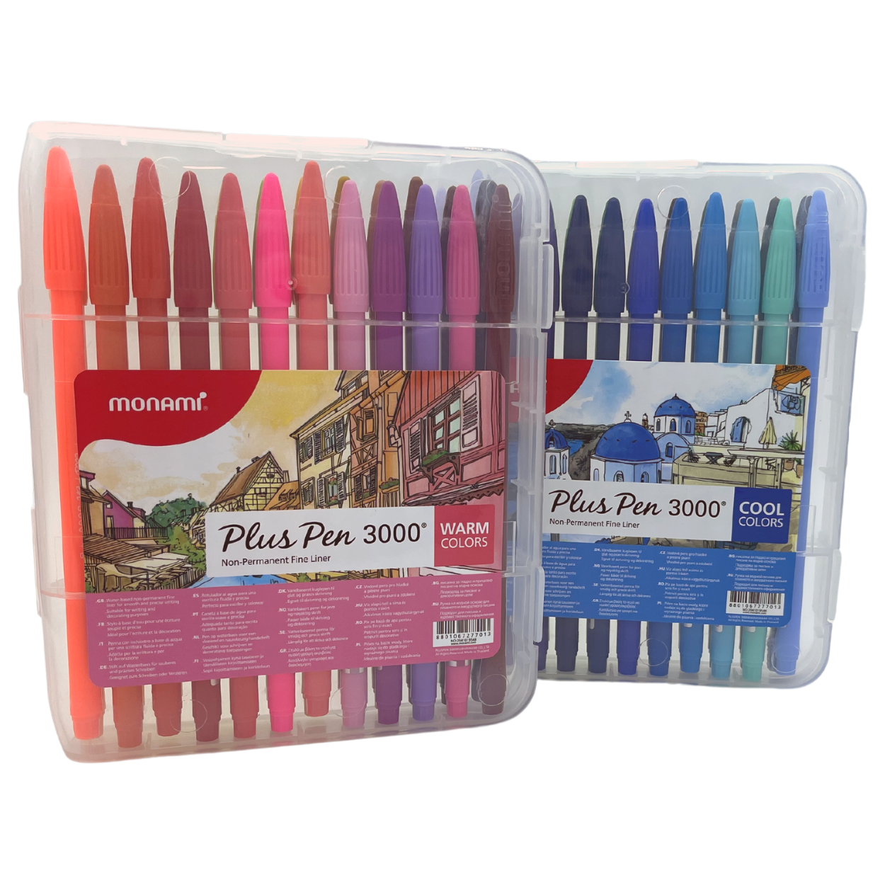Monami Plus Pen 48 Piezas