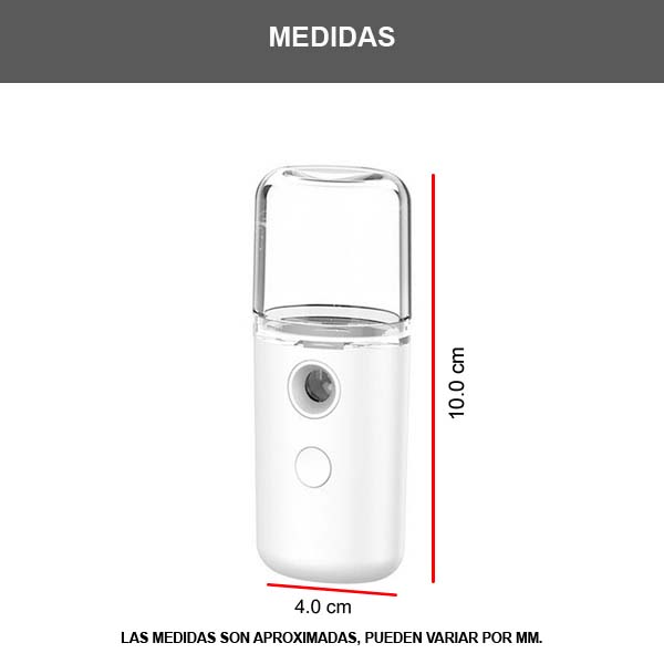 Mini Humidificador Difusor Portátil Facial Nano 