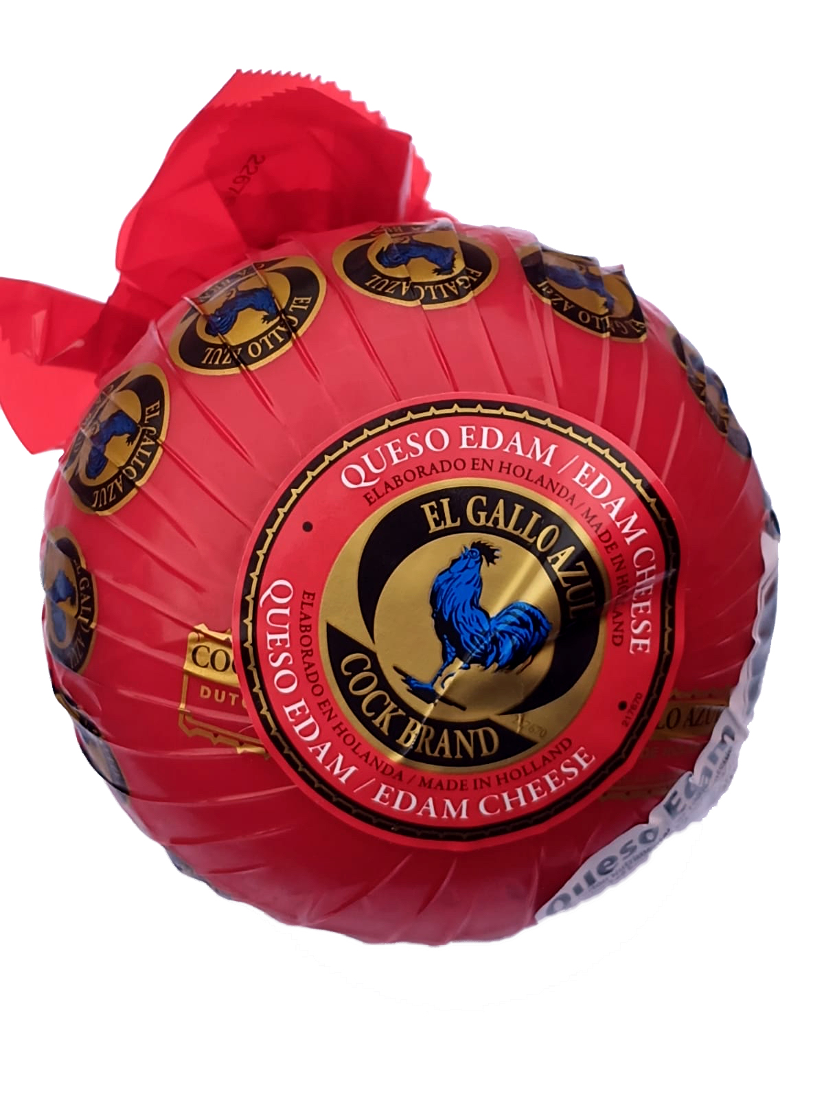 Queso De Bola Edam El Gallo Azul 1,450 Kg +-50G Holanda