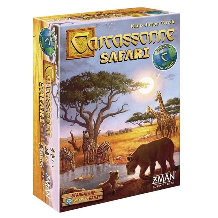 Carcassonne Safari - Juego de Mesa en Español - Devir