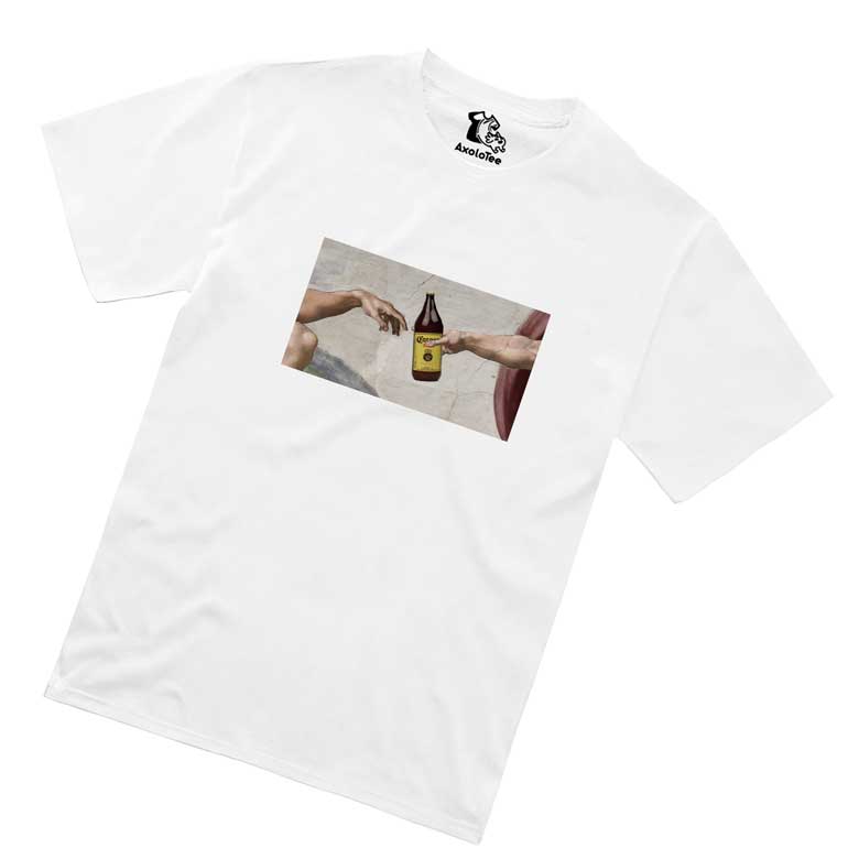 Playera caballero - La creación de la caguama