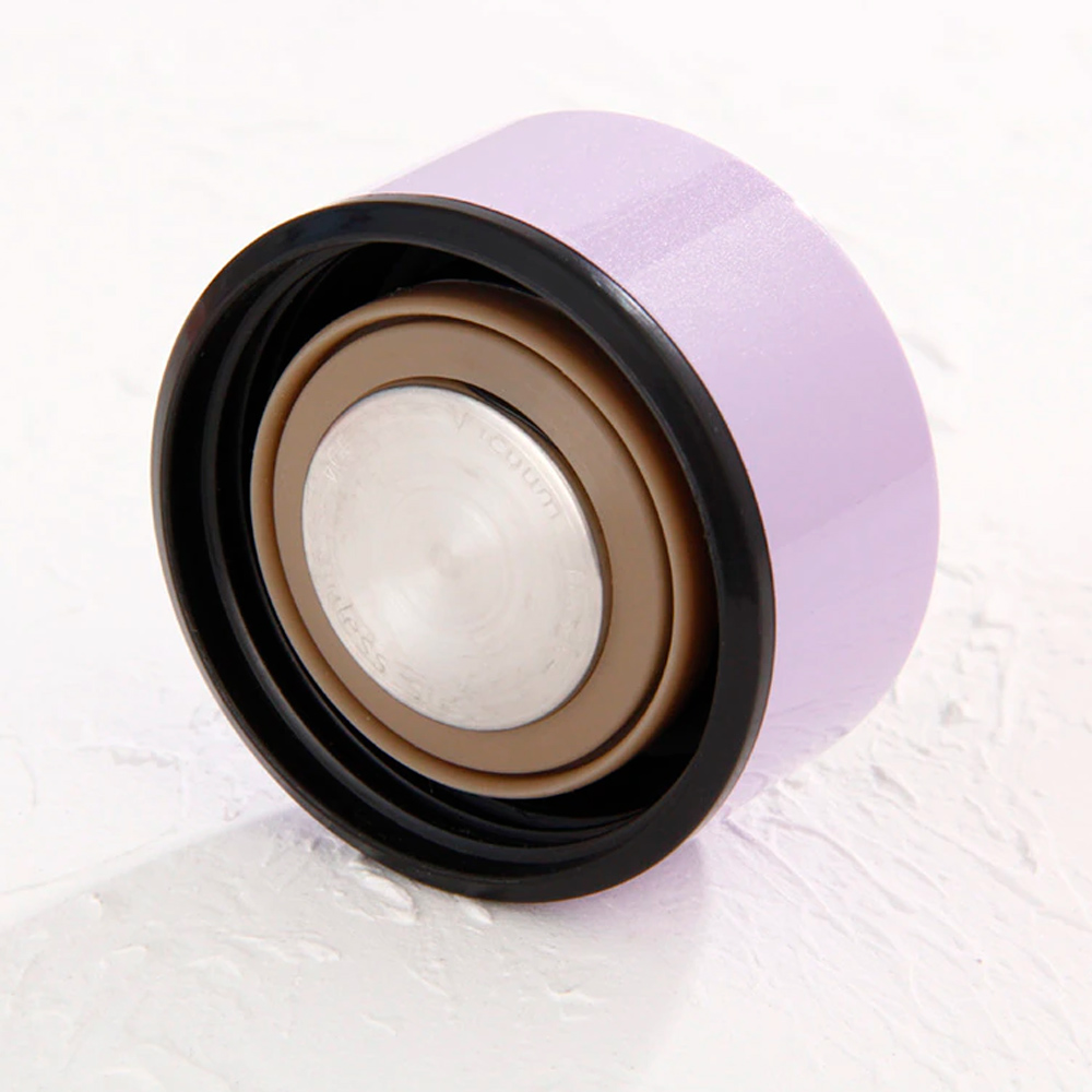 Termo Inteligente Botella Agua Vaso Térmico para Café y Bebidas Acero Inoxidable 500ml (Verde-Rosa)