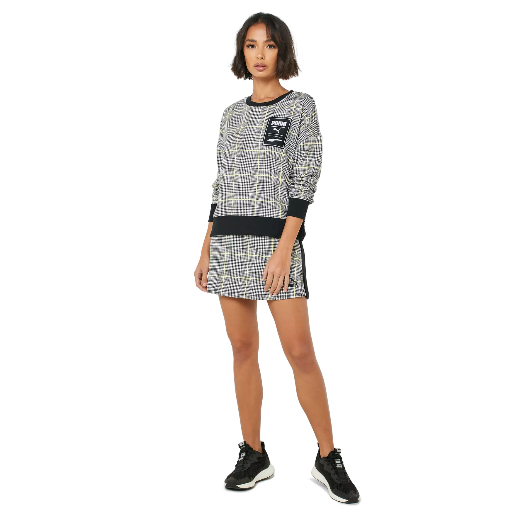 Sudadera Puma Mujer Recheck Crew Gris 59789201