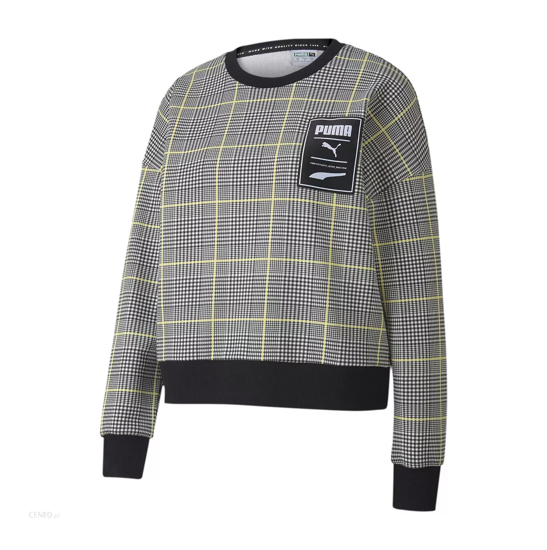 Sudadera Puma Mujer Recheck Crew Gris 59789201