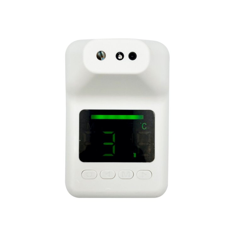 Termometro Digital Infrarrojo De Pared Sin Contacto Con Alarma De Voz