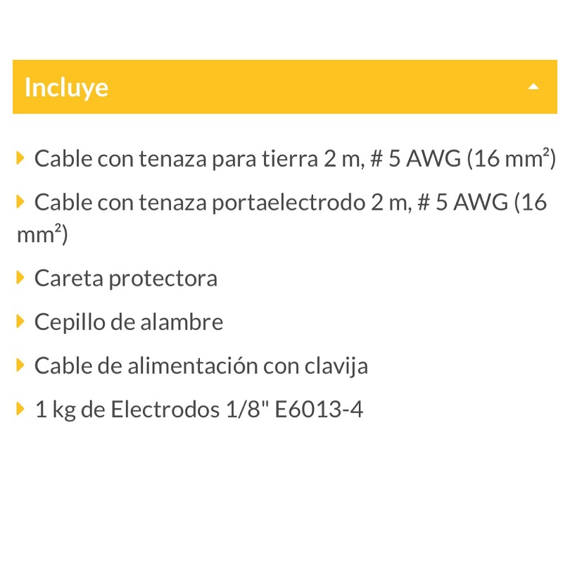 Soldadora inversora, 130A, Bi-voltaje 127/220V Ligera y compacta ,soldaduras de electrodos revestido (SMAW) y tungsteno (TIG)SOIN-110/130P PRETUL