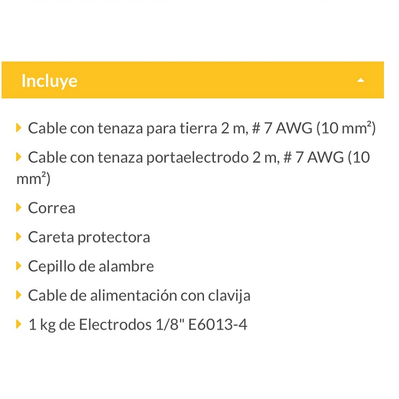 Soldadora inversora mini Ligera y Compacta , 100A, 127V  soldaduras de electrodos revestido (SMAW)SOIN-101MP PRETUL 