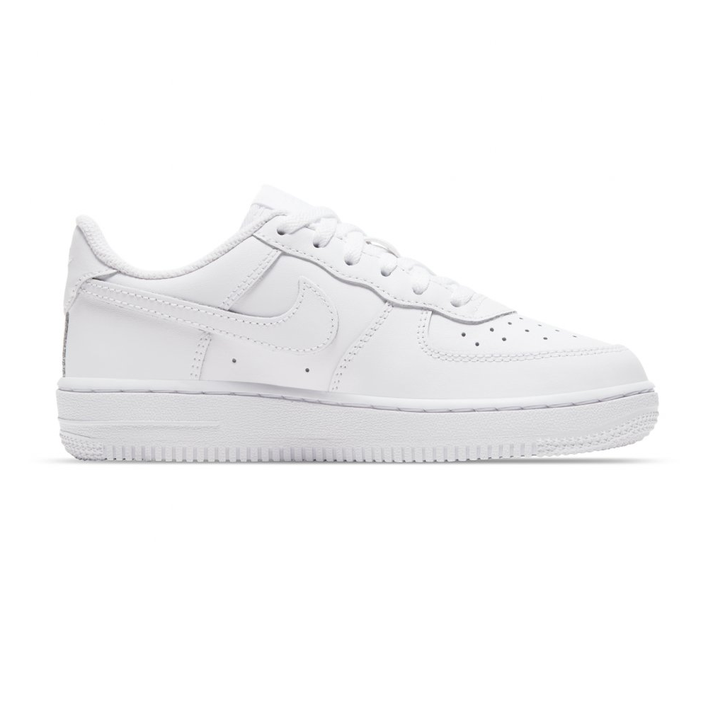 TENIS NIKE AIR FORCE 1 LE (PS) BLANCOS TALLA #21
