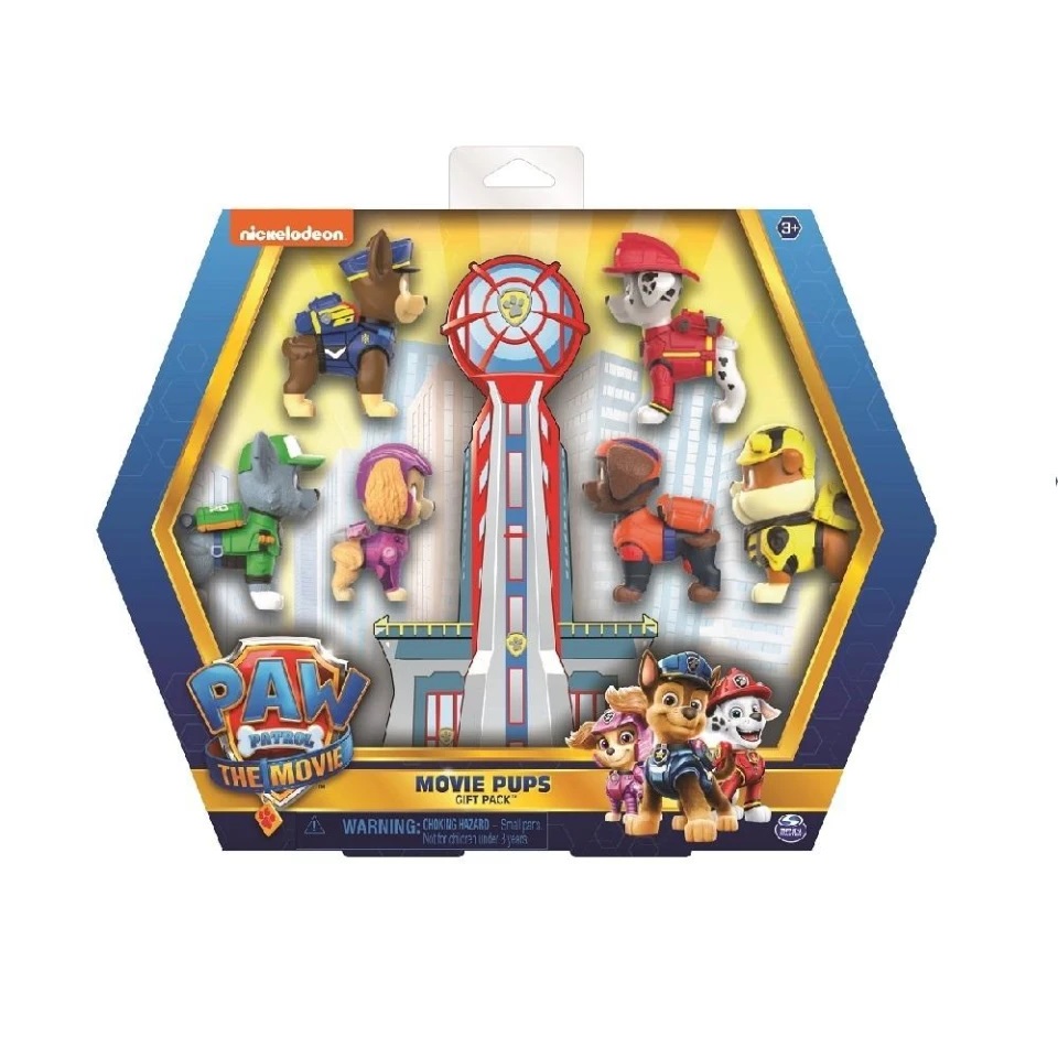 Paw Patrol  figuras 6 piezas Pelicula  