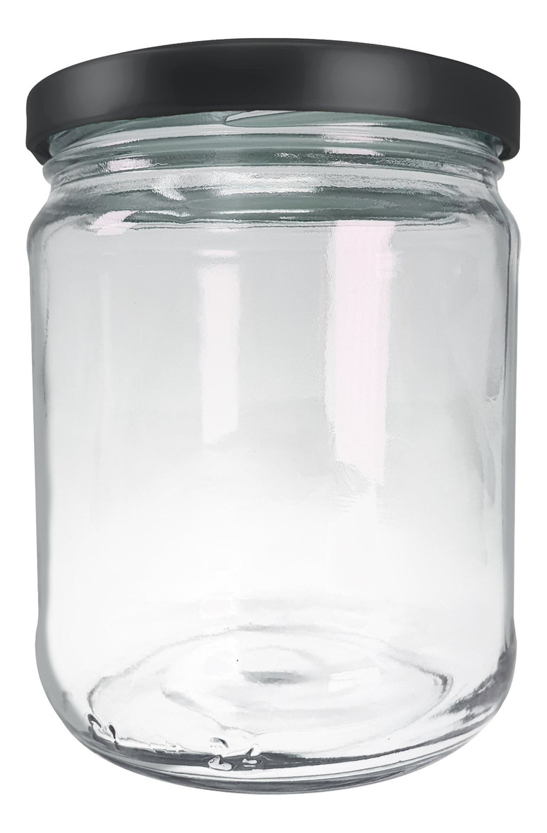 Frasco De Vidrio 16 Oz 470 Ml 12 Pz Recuerdos Dulceros Etc