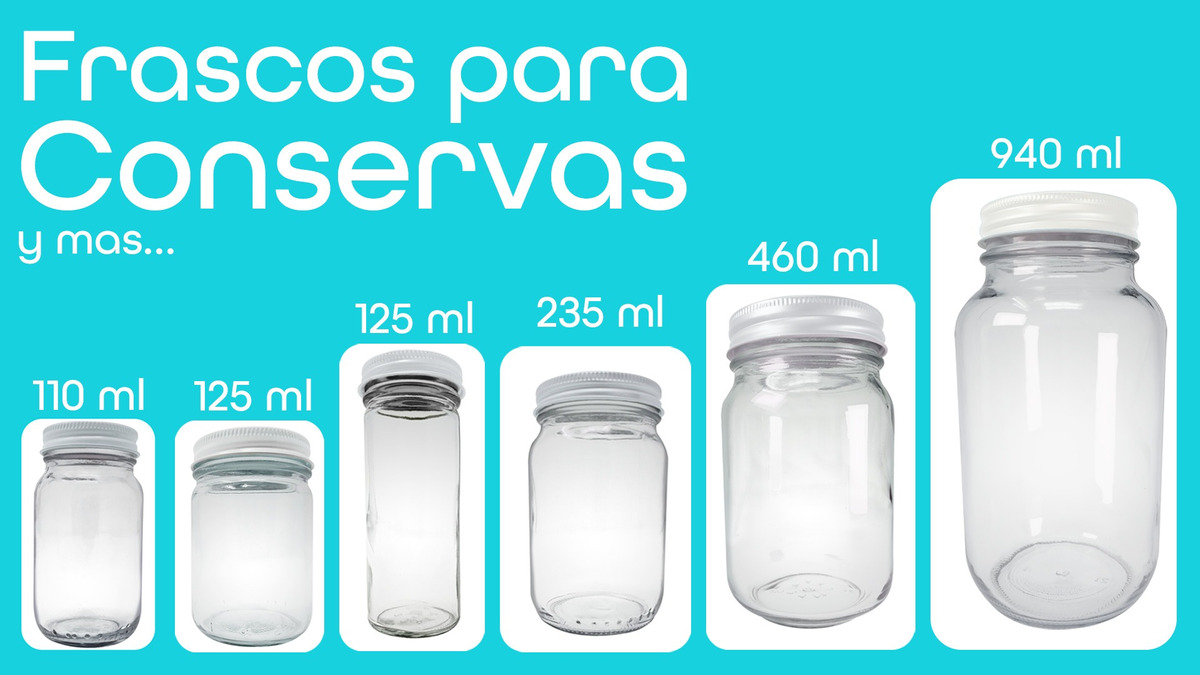 Frasco De Vidrio 350 Ml 12 Oz (12 Piezas) Envases Recuerdos