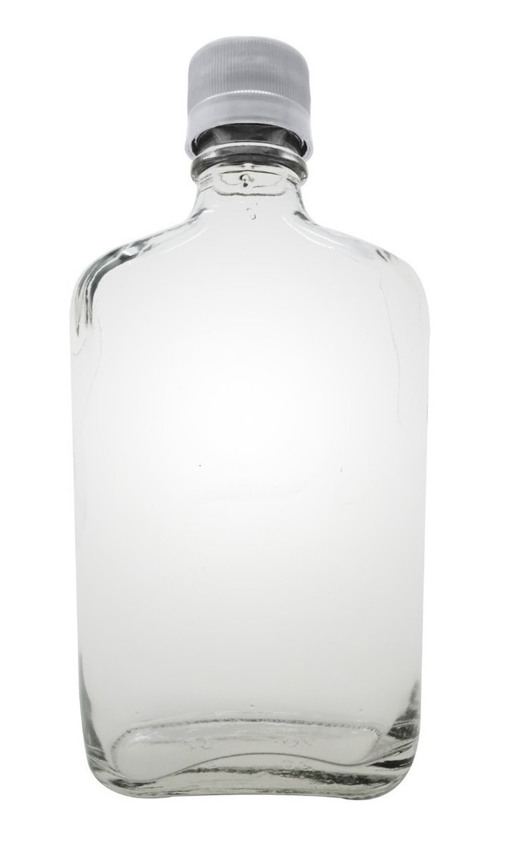 Botella De Vidrio Ánfora 250 Ml 8 Oz 1 Pz