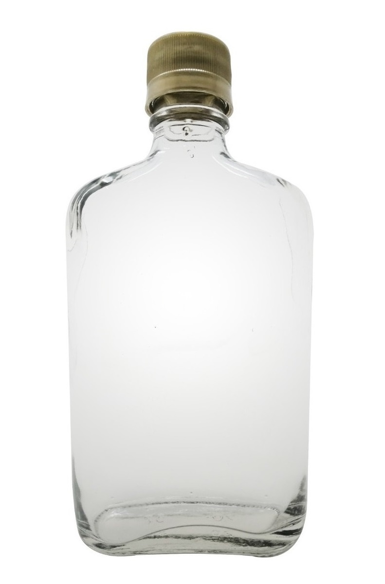 Botella De Vidrio Ánfora 250 Ml 8 Oz 1 Pz