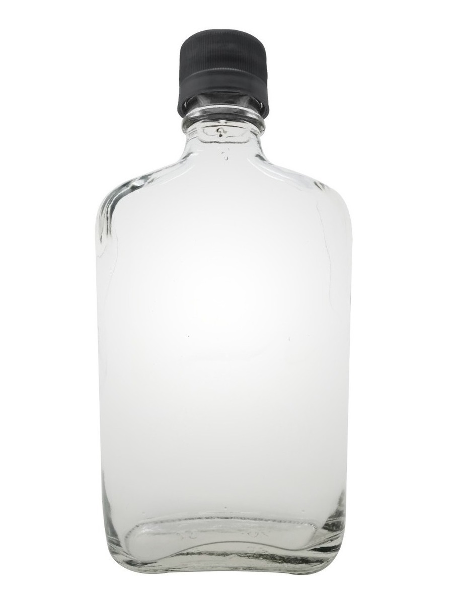 Botella De Vidrio Ánfora 250 Ml 8 Oz 1 Pz