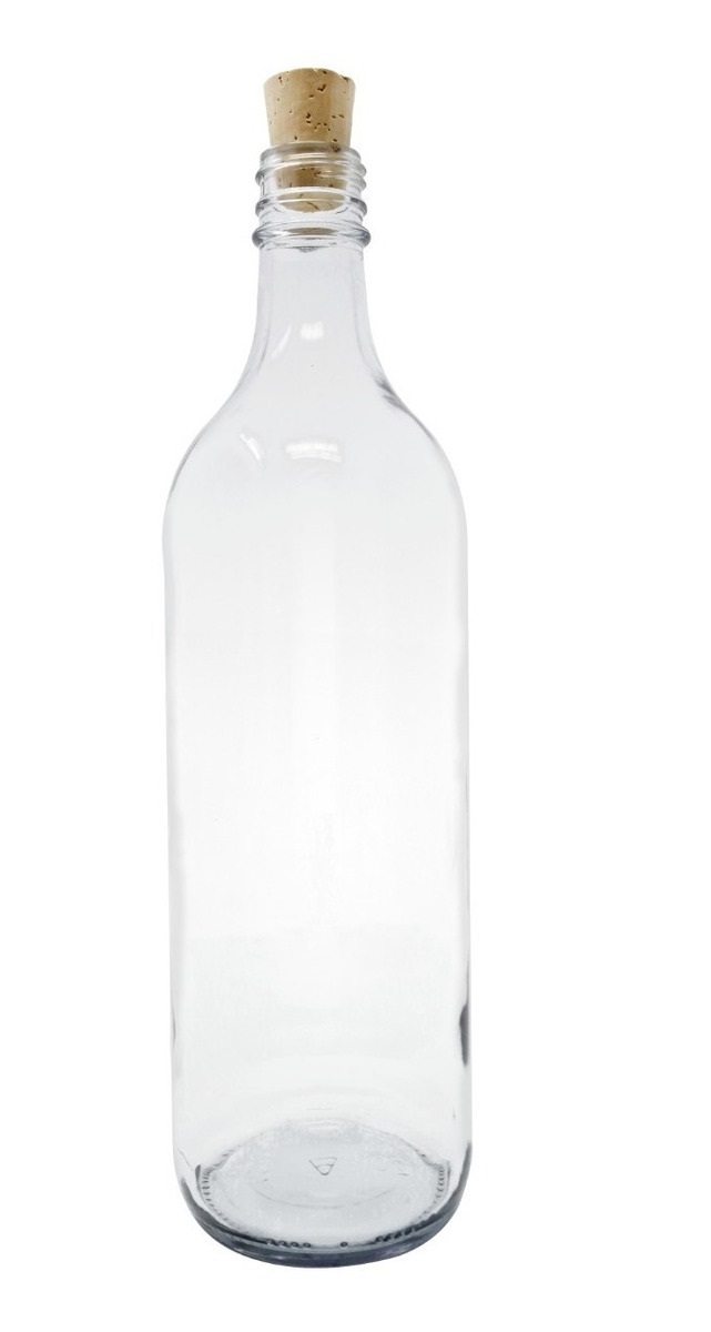 Botella De Vidrio 1 Litro Envase
