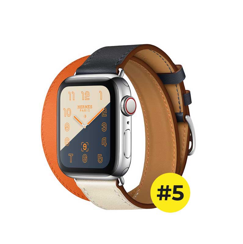 Correa para Apple Watch de Piel Estampada tipo Hermés Series 1,2,3,4,5,6,SE
