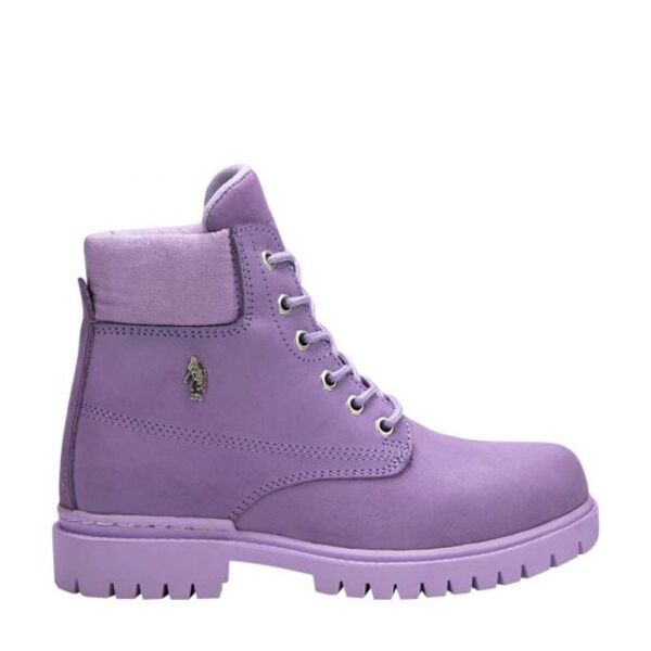 Botas para mujer tipo Hiker marca HPC Polo, color morado 215 1010846