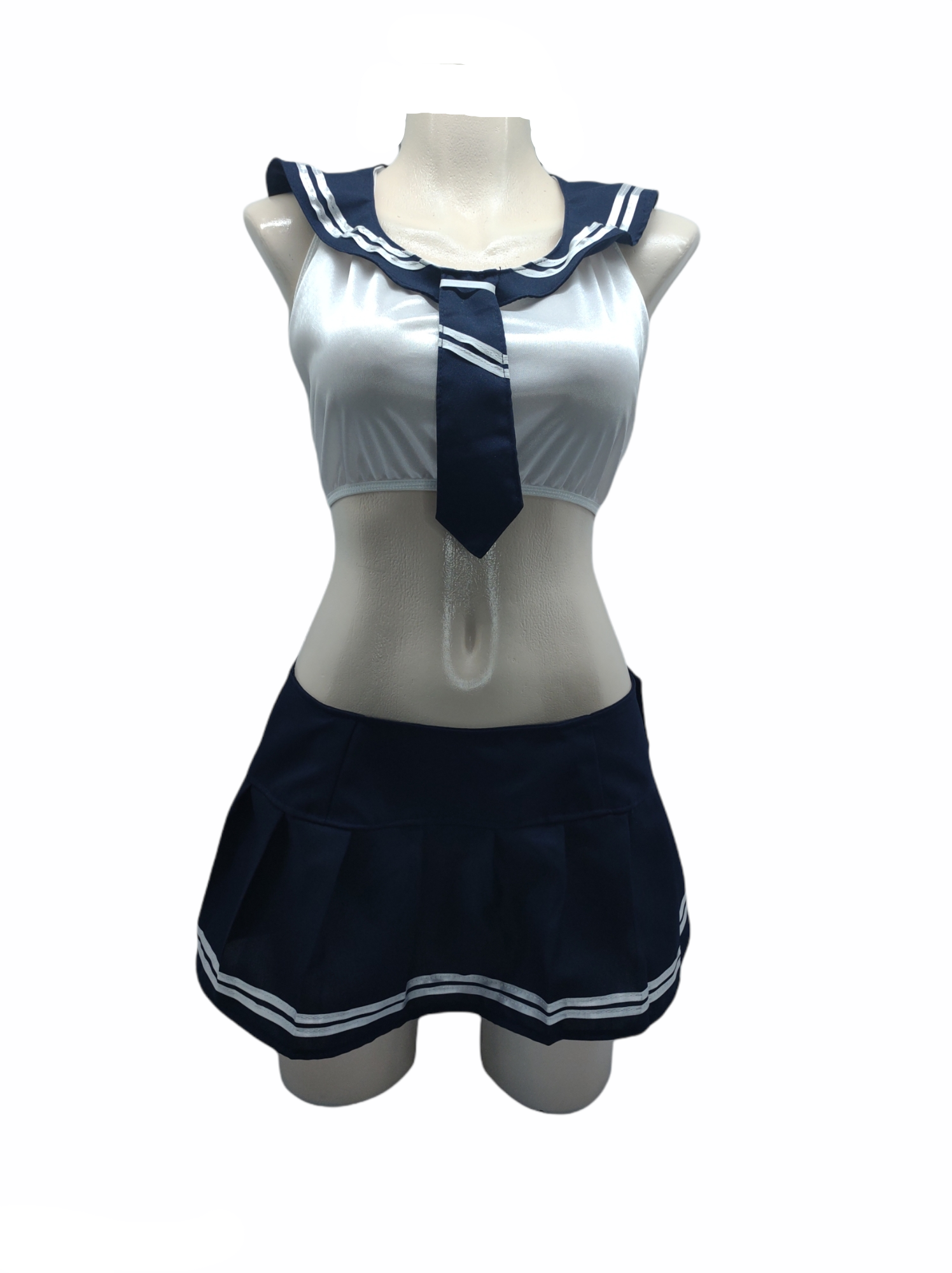 DISFRAZ DE COLEGIALA AZUL 
