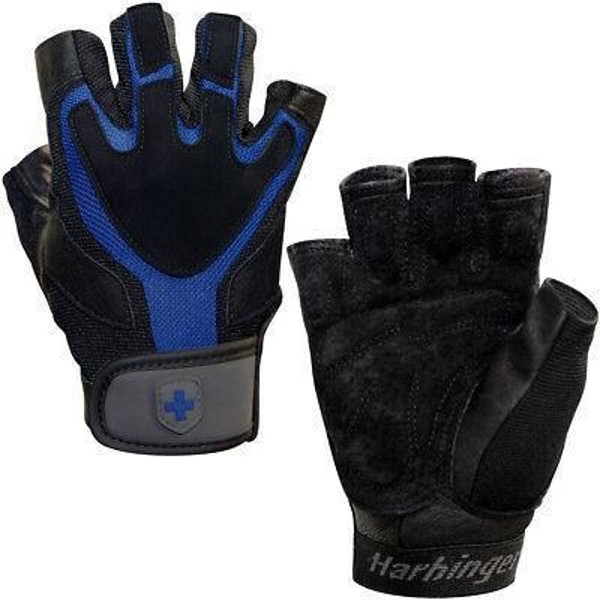 Guantes Piel Hombre Harbinger Gym Pesas Training Grip 1260