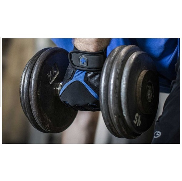 Guantes Piel Hombre Harbinger Gym Pesas Training Grip 1260