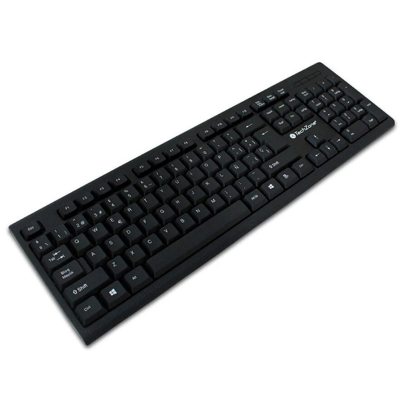Teclado USB Alámbrico TechZone 104 Teclas