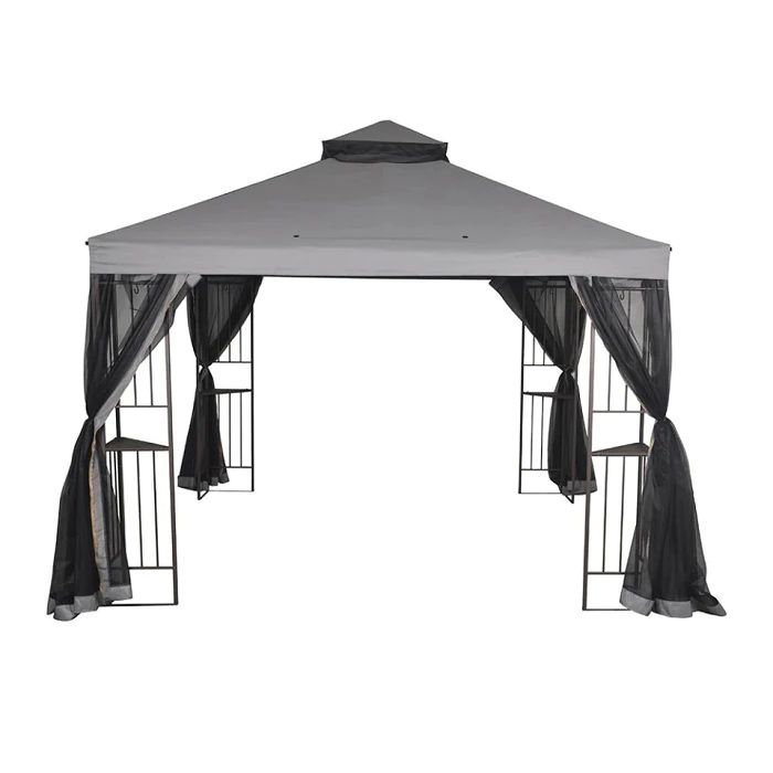 Toldo Carpa Para Jardin con Cortinas y Mosquitero Mainstays 
