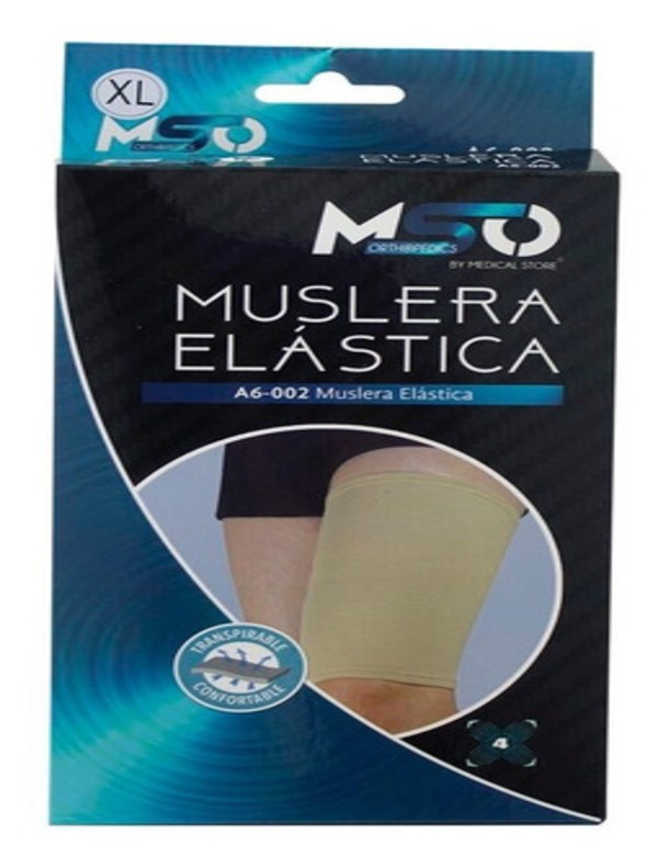 Muslera Con Soporte De Muslo Elastico Talla XL