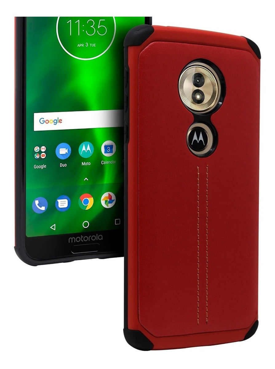 Funda TPU Tipo Piel Para Motorola E5 / Moto G6 Play Xt1944-3 State22