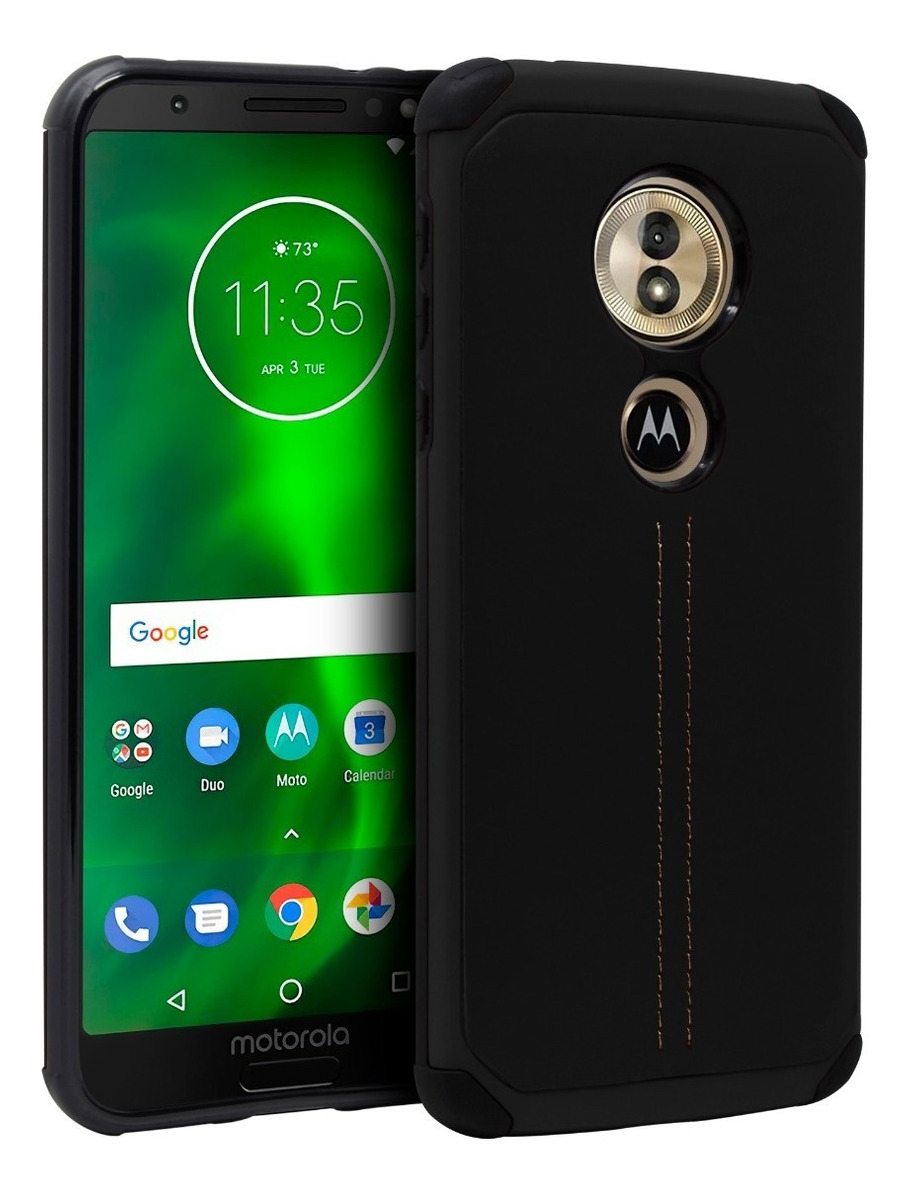 Funda TPU Tipo Piel Para Motorola E5 / Moto G6 Play Xt1944-3 State22