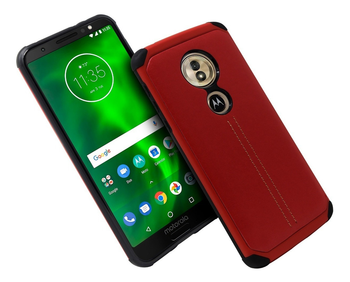 Funda TPU Tipo Piel Para Motorola E5 / Moto G6 Play Xt1944-3 State22