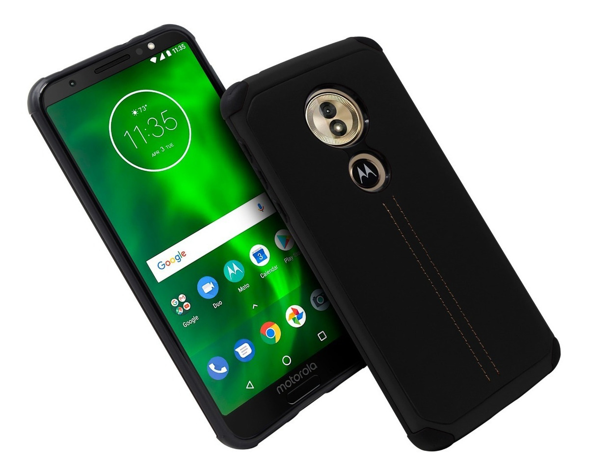 Funda TPU Tipo Piel Para Motorola E5 / Moto G6 Play Xt1944-3 State22