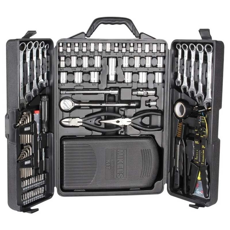 Kit De Herramientas 140 Pzas.con Estuche Mikels