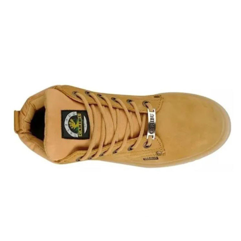Bota Miel Caribu Botines Para Hombre Botas Trabajo Original!