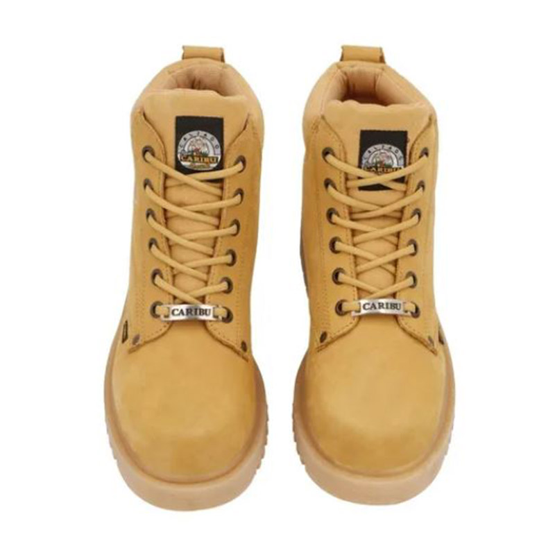 Bota Miel Caribu Botines Para Hombre Botas Trabajo Original!