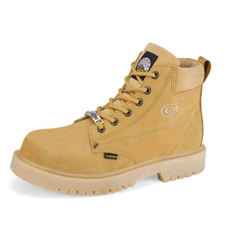 Bota Miel Caribu Botines Para Hombre Botas Trabajo Original!