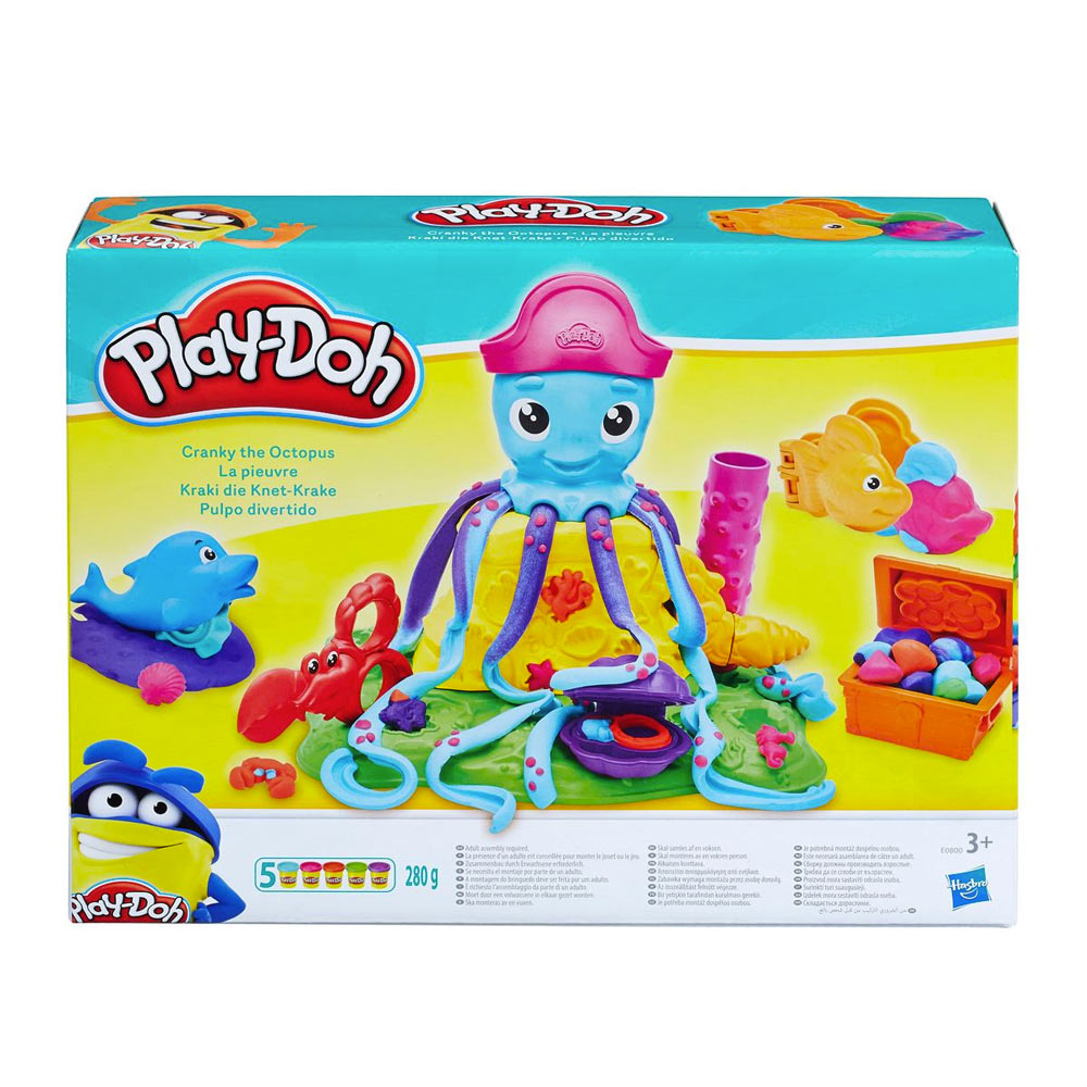 Play-Doh Pulpo Divertido Habro, Recomendado para +3 años