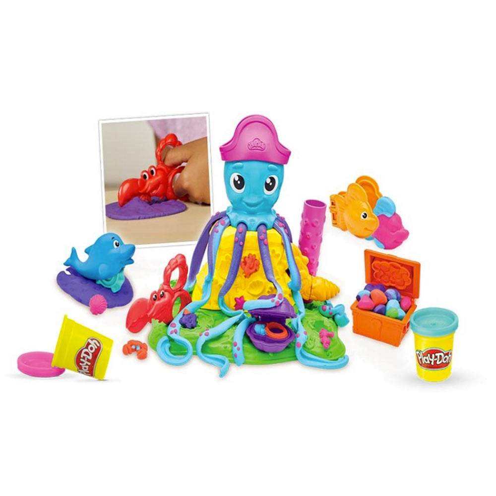 Play-Doh Pulpo Divertido Habro, Recomendado para +3 años