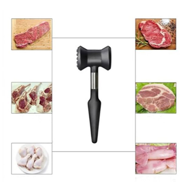 Aleissi Ablandador Mazo Para Carne Acero Inoxidable Polipropileno