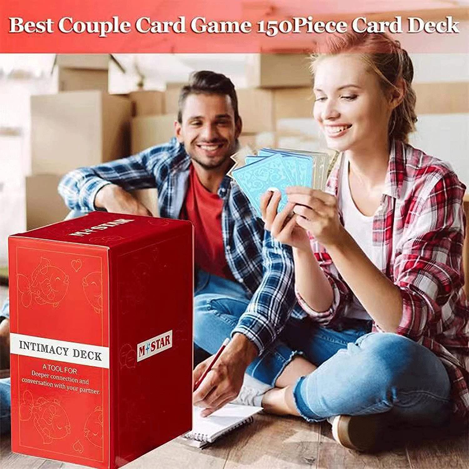 Juego de cartas interactivas para parejas - 150 juegos de cartas que profundizan los sentimientos de las parejas, fortalecen la confianza mutua, las relaciones y los sentimientos