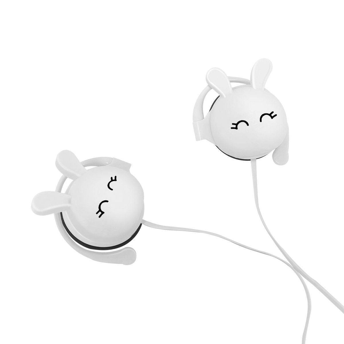 Audífonos In Ear Cómodos con Forma de Conejito Para Oídos Sensibles o Para Niños, Excelente Calidad de Audio