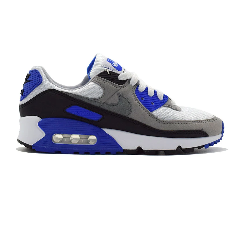 TENIS NIKE W AIR MAX 90 BLANCOS AZUL UNISEX